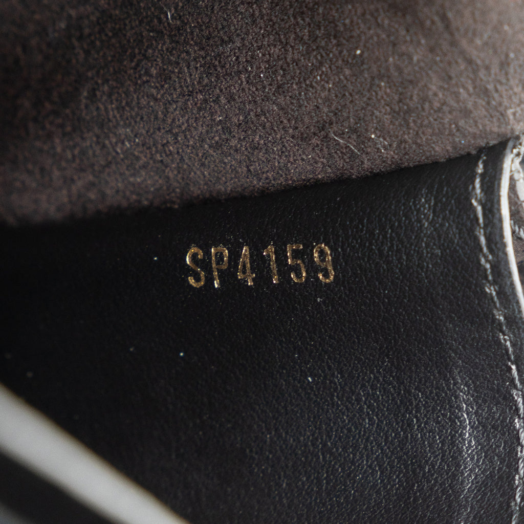 Black Louis Vuitton Monogram Empreinte Vavin Wallet on Chain Crossbody Bag