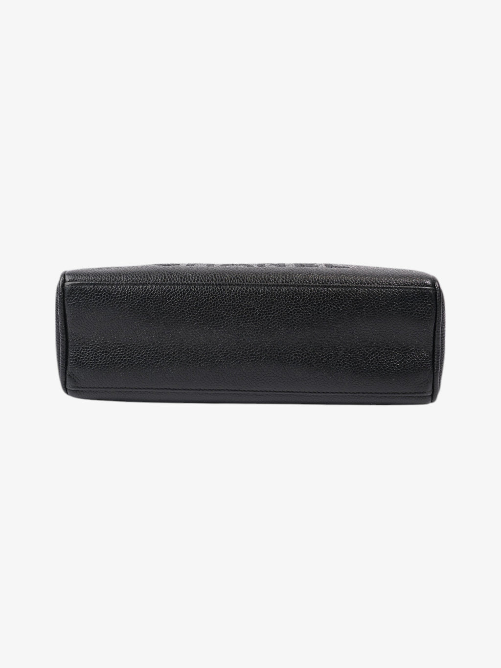 Chanel Vintage CC Tote Black Caviar Leather