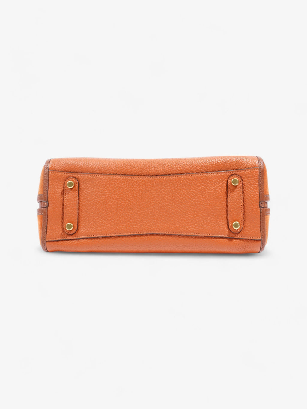 Coach Lori Orange / Brown Leather