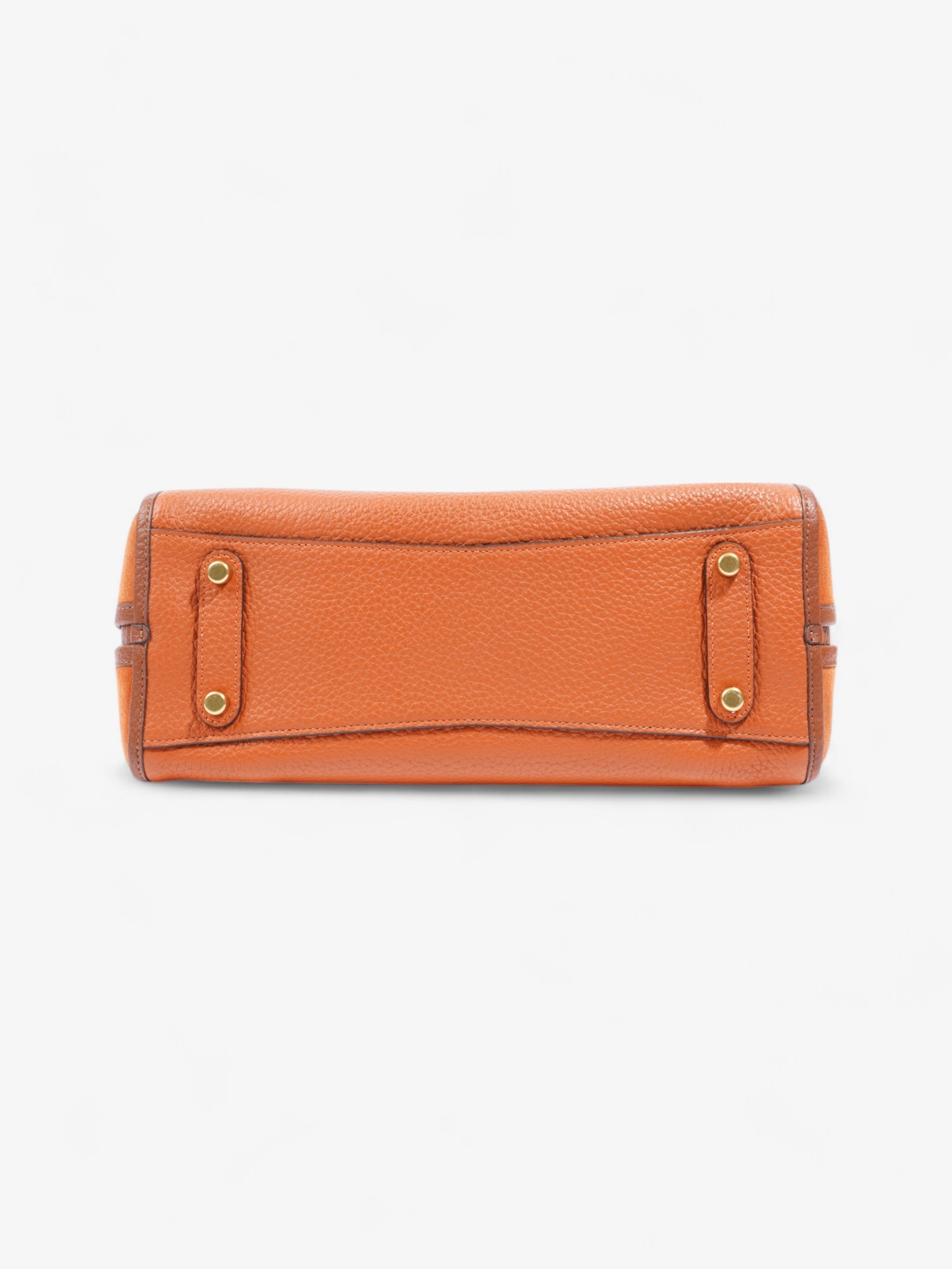 Coach Lori Orange / Brown Leather