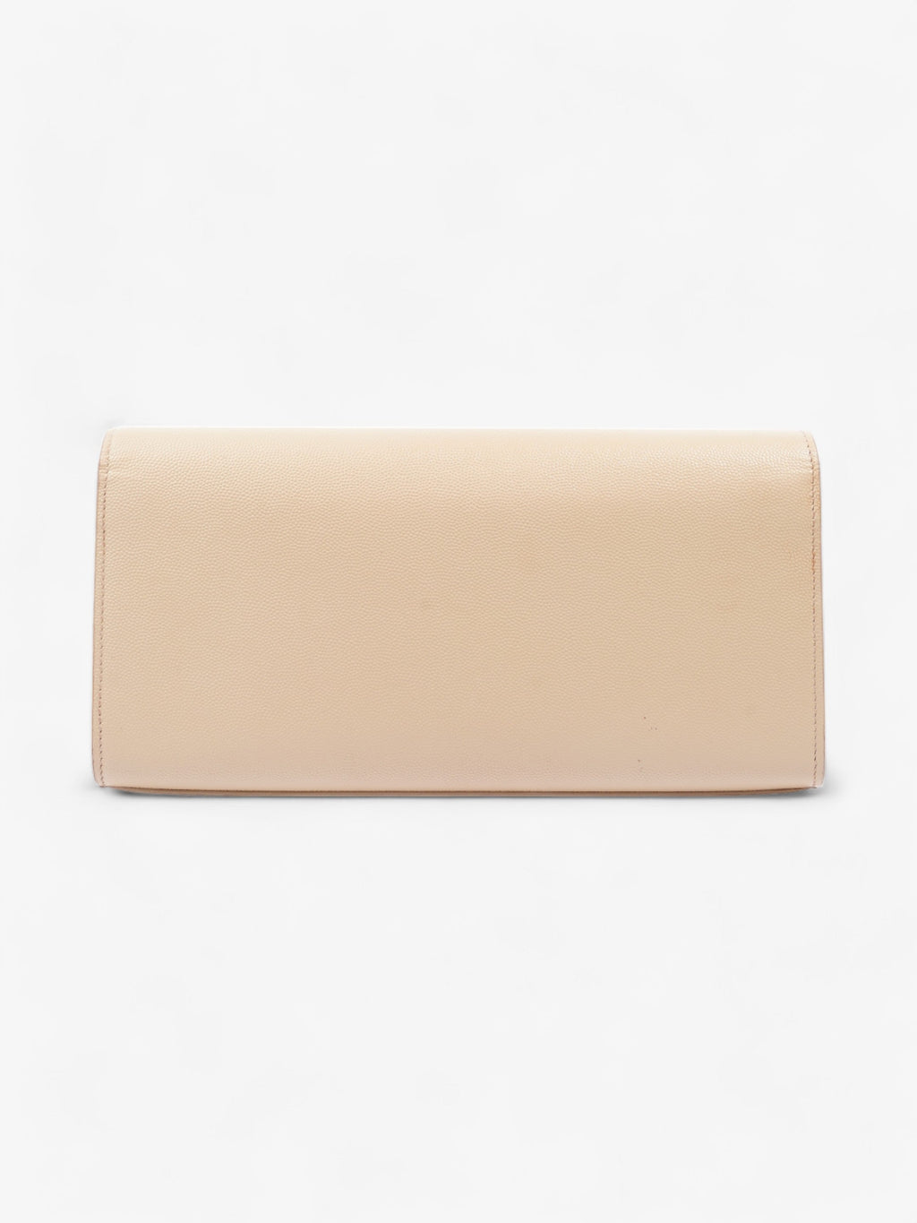 Saint Laurent Kate Pouch Beige Grained Leather