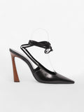 Saint Laurent Blade 105 Black Leather EU 41 UK 8