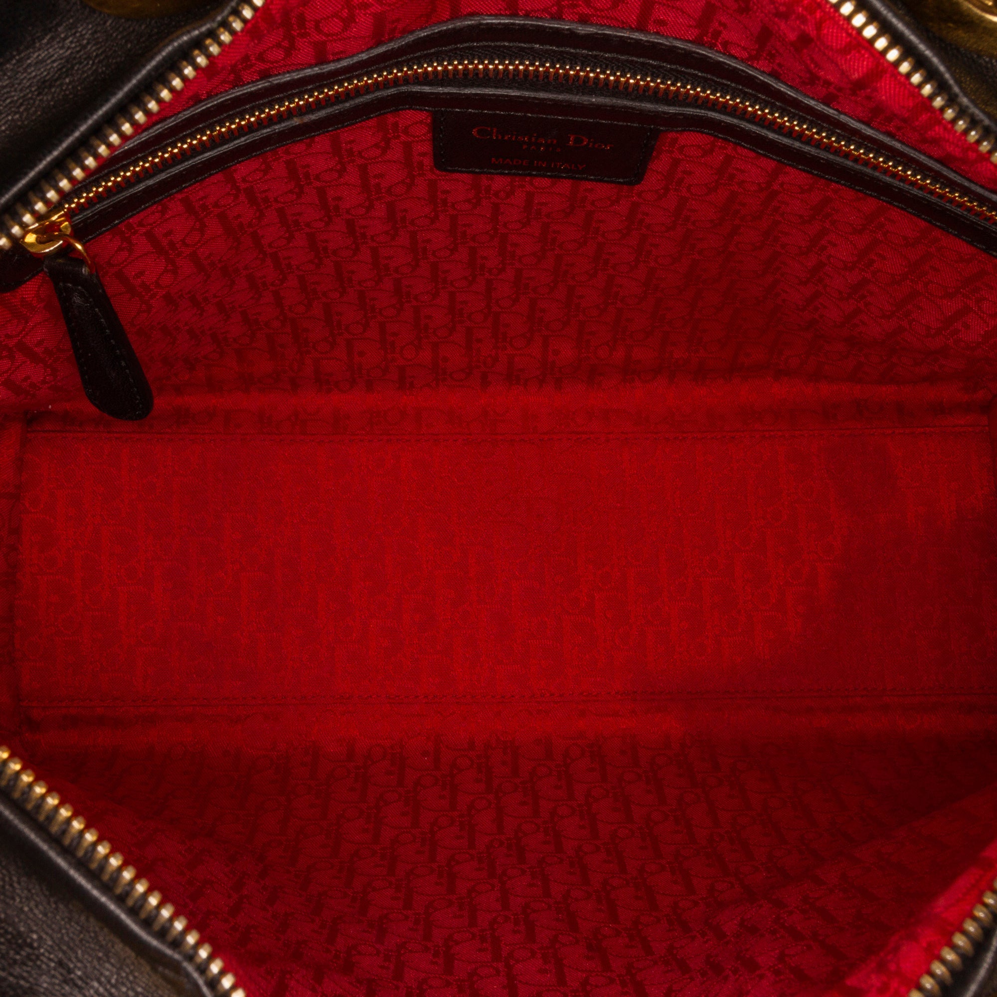 Dior Lady Dior Large Black Cannage Quilted Leather