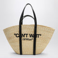 Day Off Raffia Tote Bag