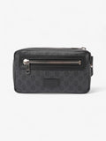 Gucci Web Belt Bag GG Supreme / Red / Blue Coated Canvas