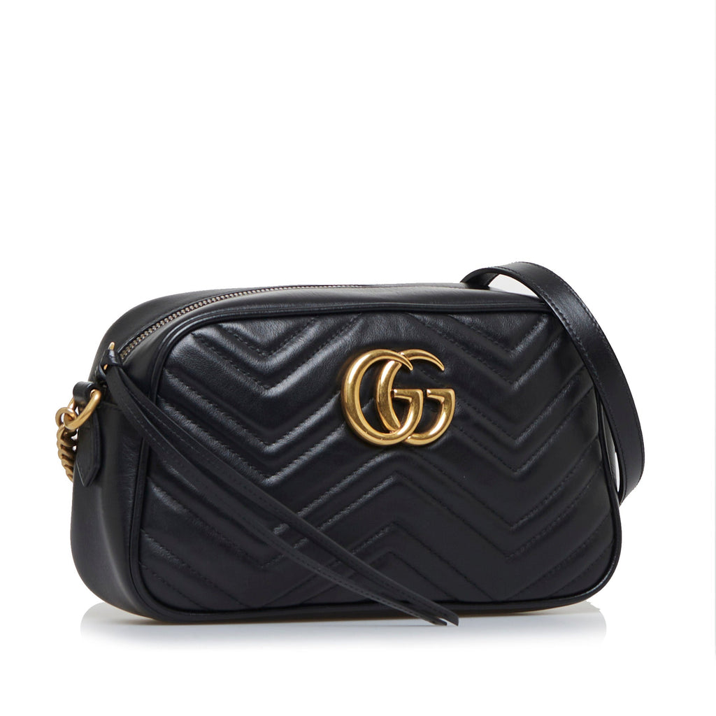 Gucci GG Marmont Small Black MatelassÃƒÆ’Ã‚Â©