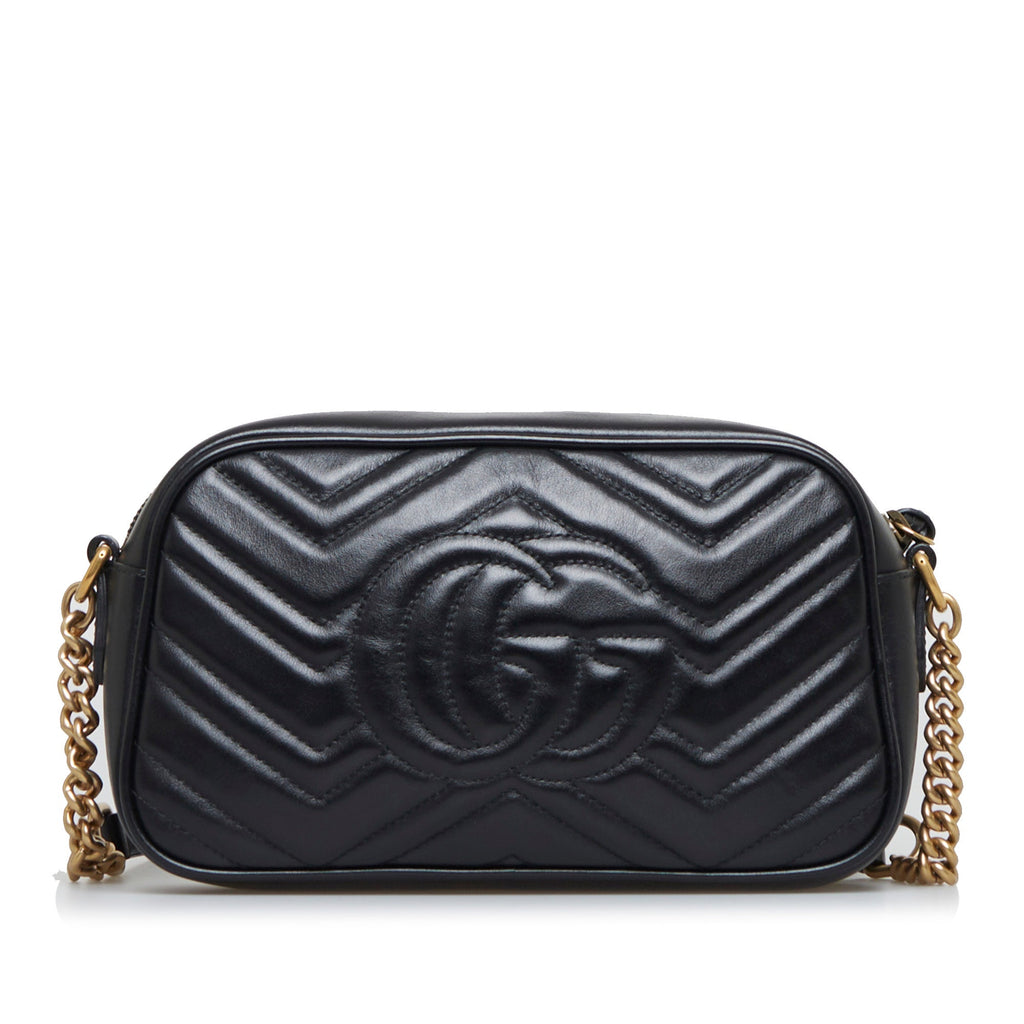Gucci GG Marmont Small Black MatelassÃƒÆ’Ã‚Â©