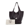 HermÃƒÆ’Ã‚Â¨s Picotin Lock 31 TGM Black Clemence Palladium