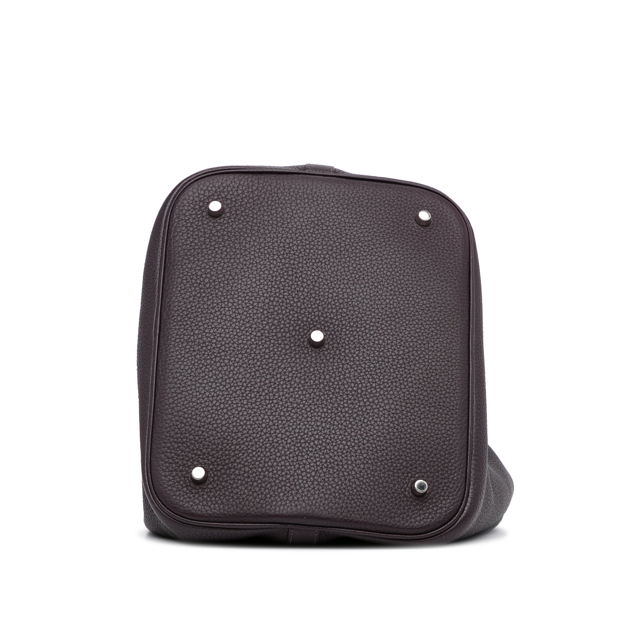HermÃƒÆ’Ã‚Â¨s Picotin Lock 31 TGM Black Clemence Palladium