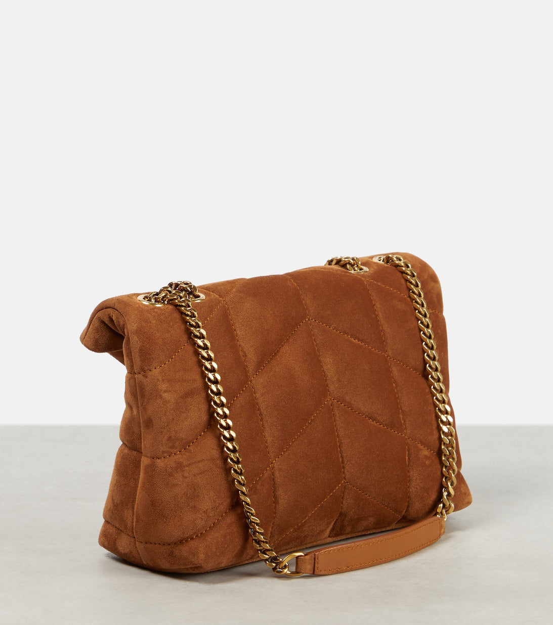 Saint Laurent Women Oy Puffer Leather Shoulder Bag