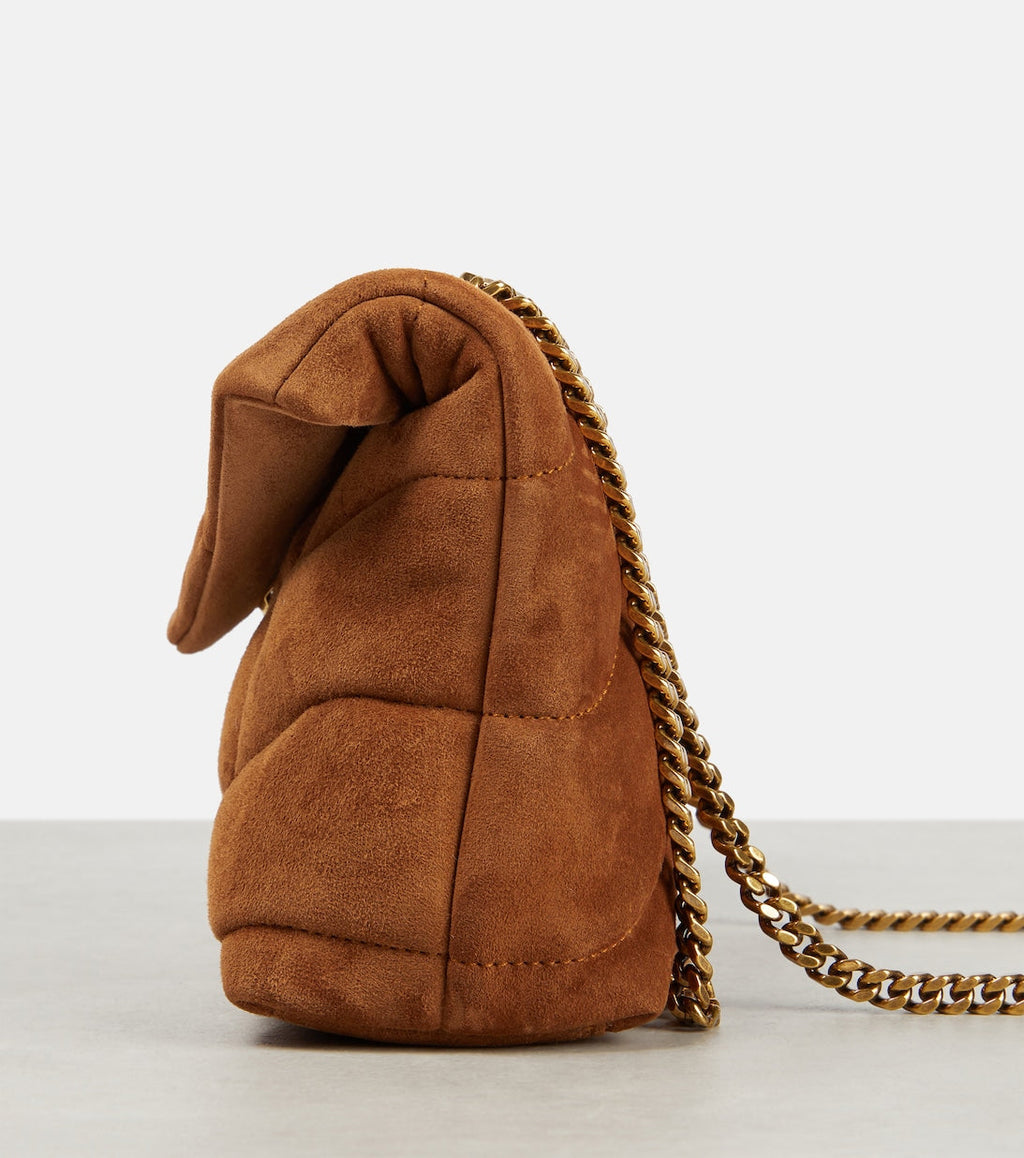 Saint Laurent Women Oy Puffer Leather Shoulder Bag