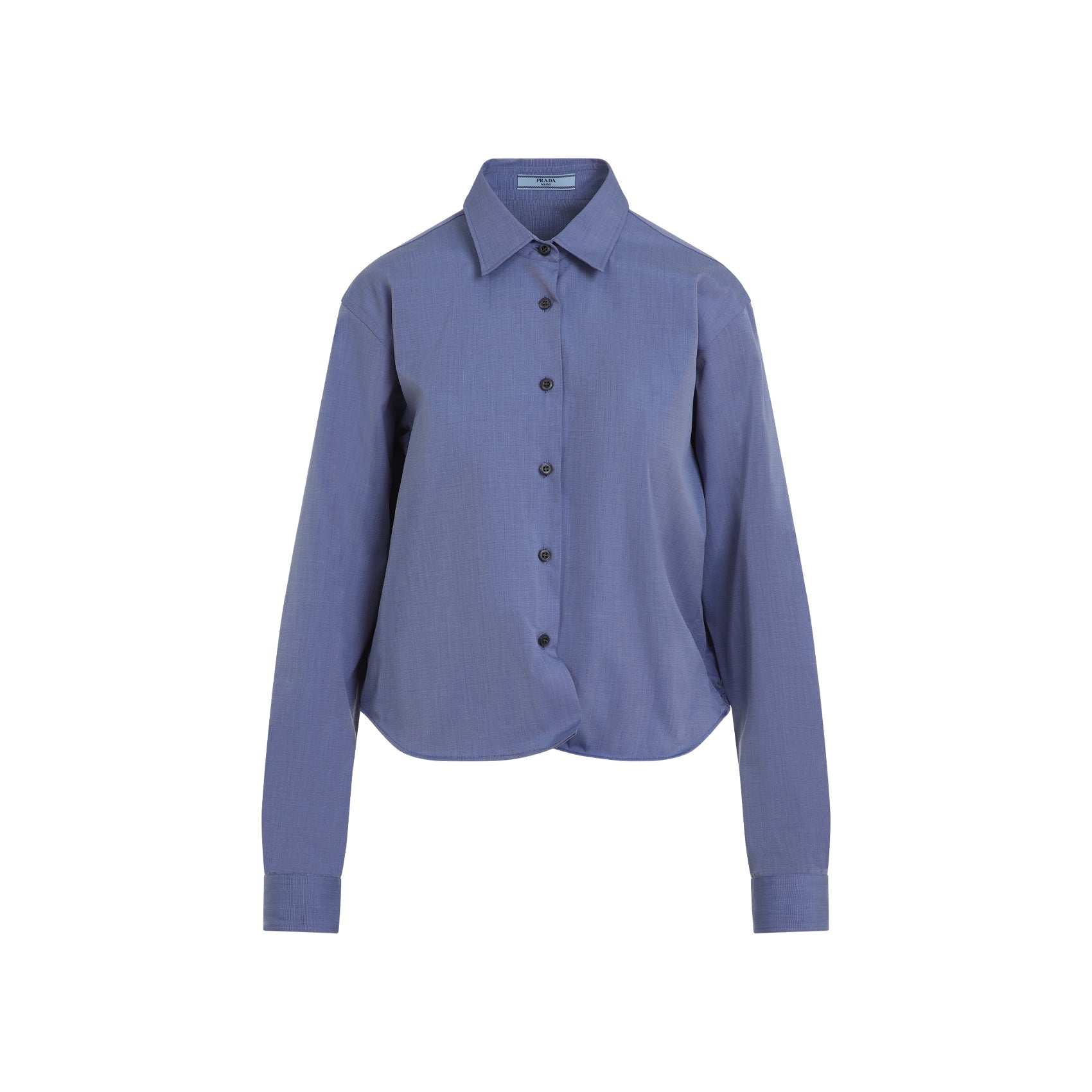 PRADA Cotton Fil a Fil Women's Shirt for SS25