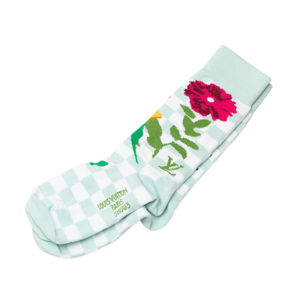 Multi Louis Vuitton Virgil Abloh LV Archives Set of Socks
