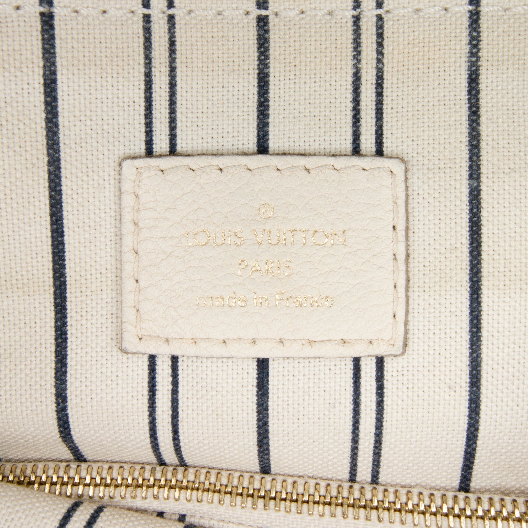 White Louis Vuitton Monogram Empreinte Lumineuse PM Satchel
