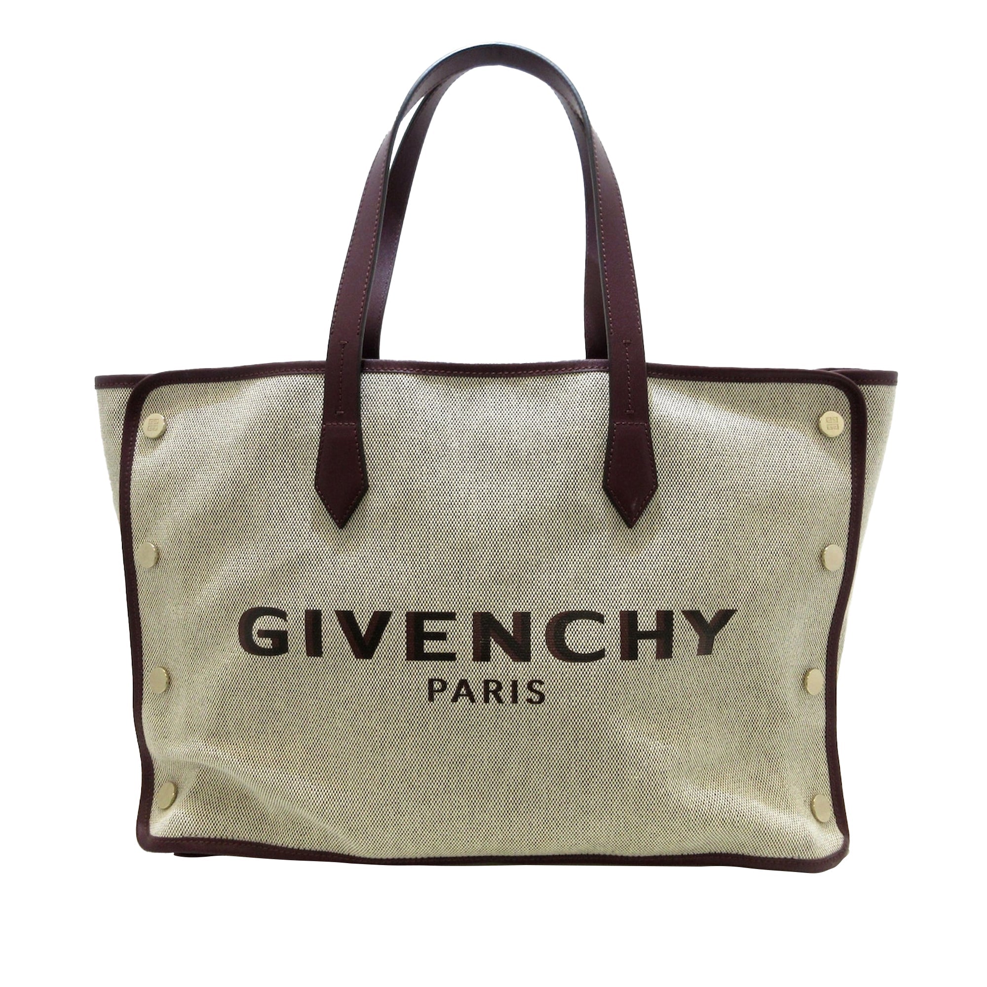 Beige Givenchy Medium Bond Shopper Tote Bag