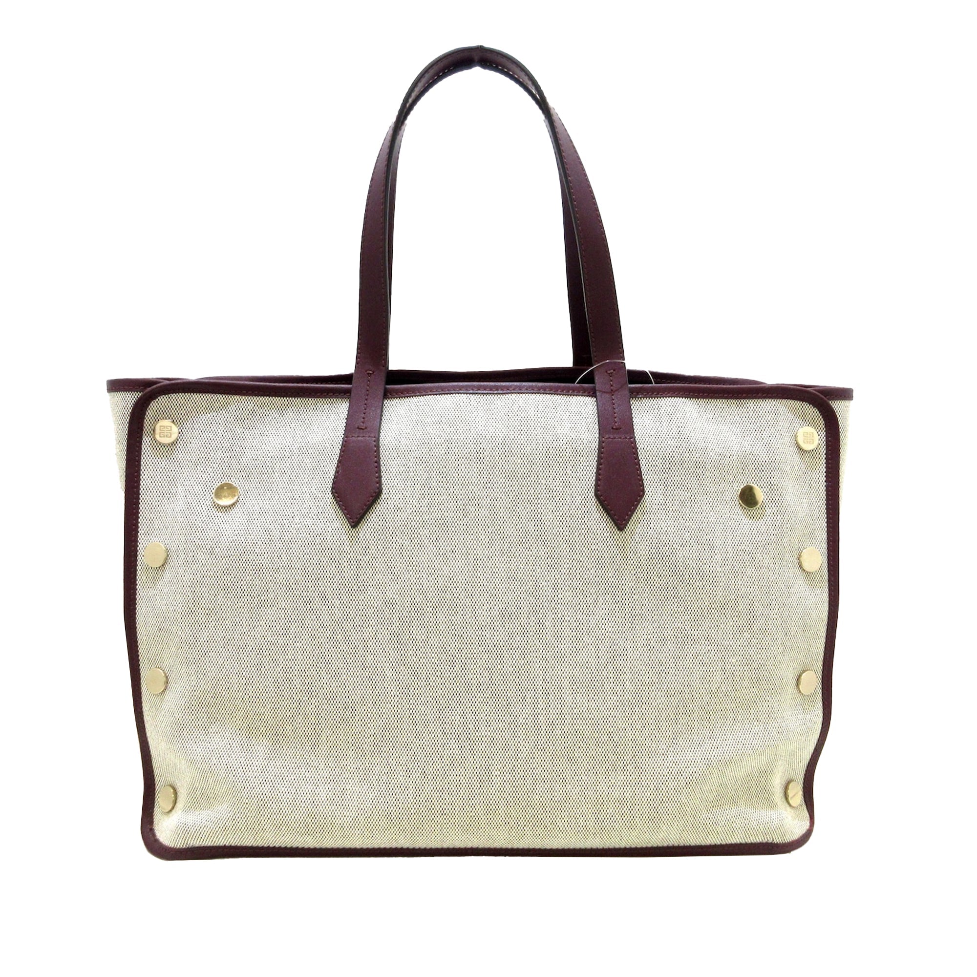 Beige Givenchy Medium Bond Shopper Tote Bag