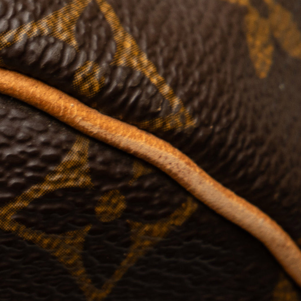 Brown Louis Vuitton Monogram Keepall 55 Travel Bag