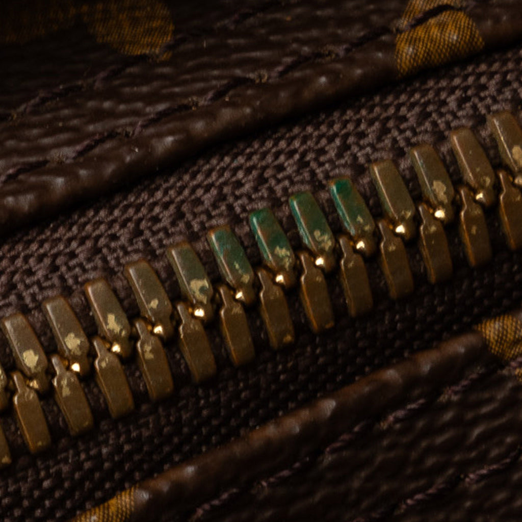 Brown Louis Vuitton Monogram Keepall 55 Travel Bag