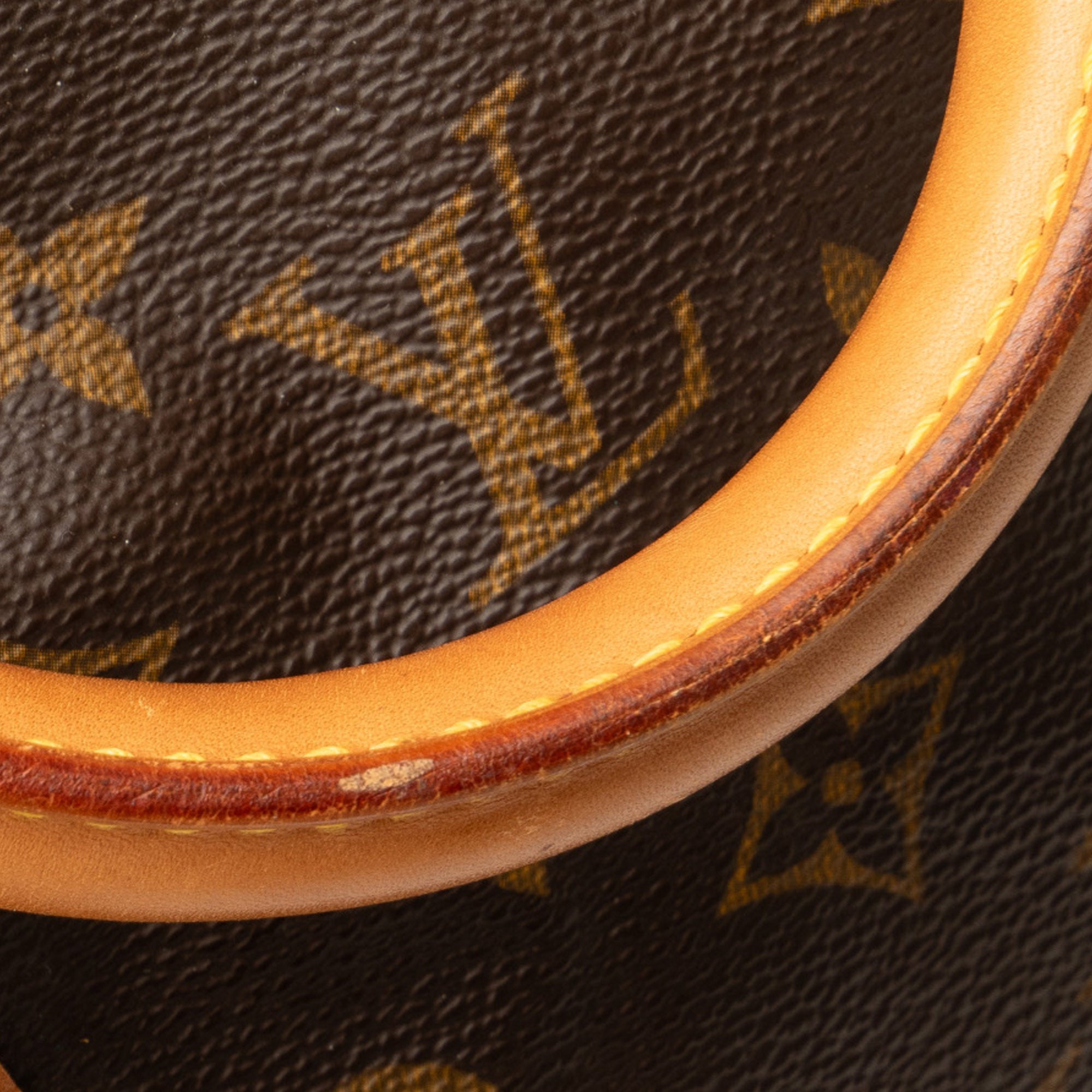 Brown Louis Vuitton Monogram Keepall 55 Travel Bag