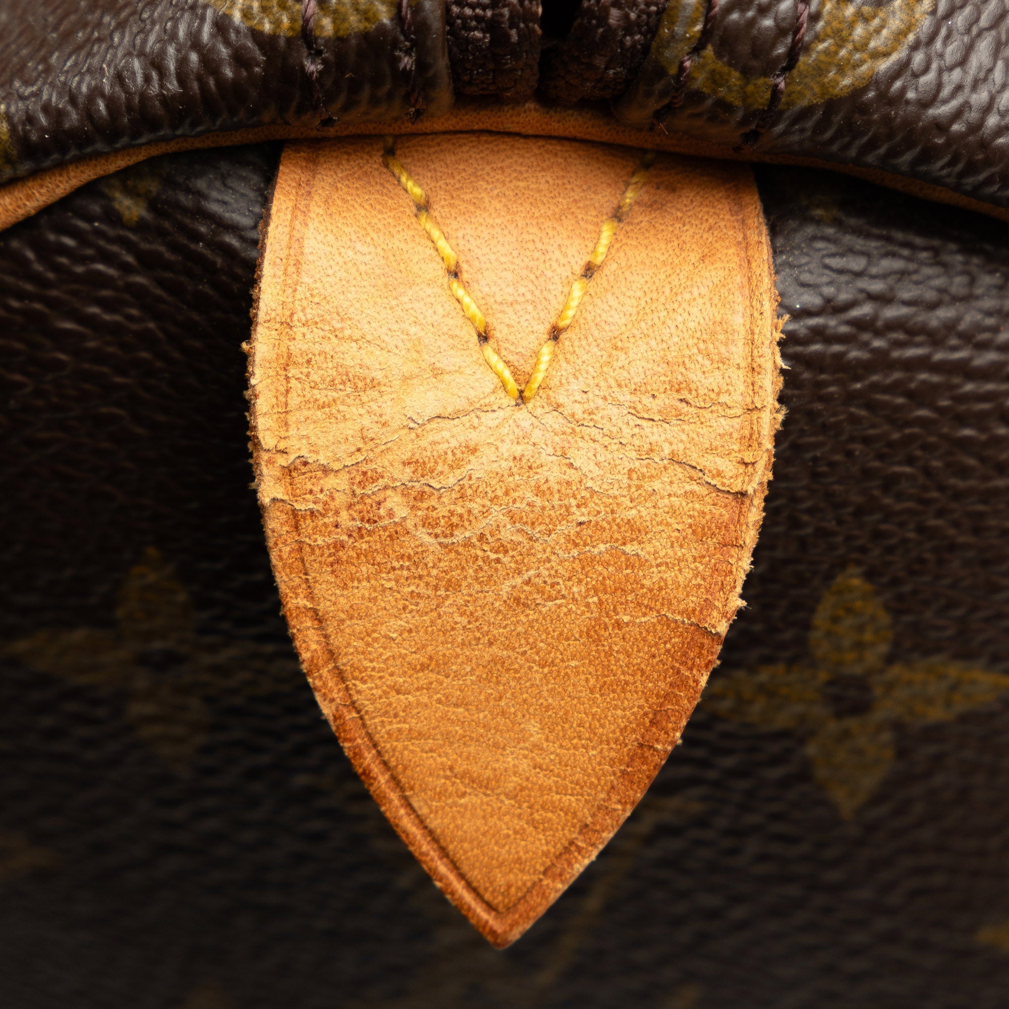 Brown Louis Vuitton Monogram Keepall 50 Travel Bag