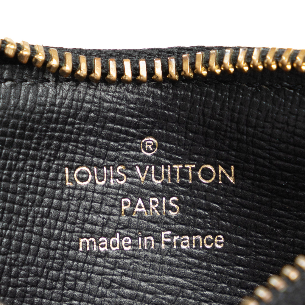 Brown Louis Vuitton Monogram Reverse Romy Card Holder
