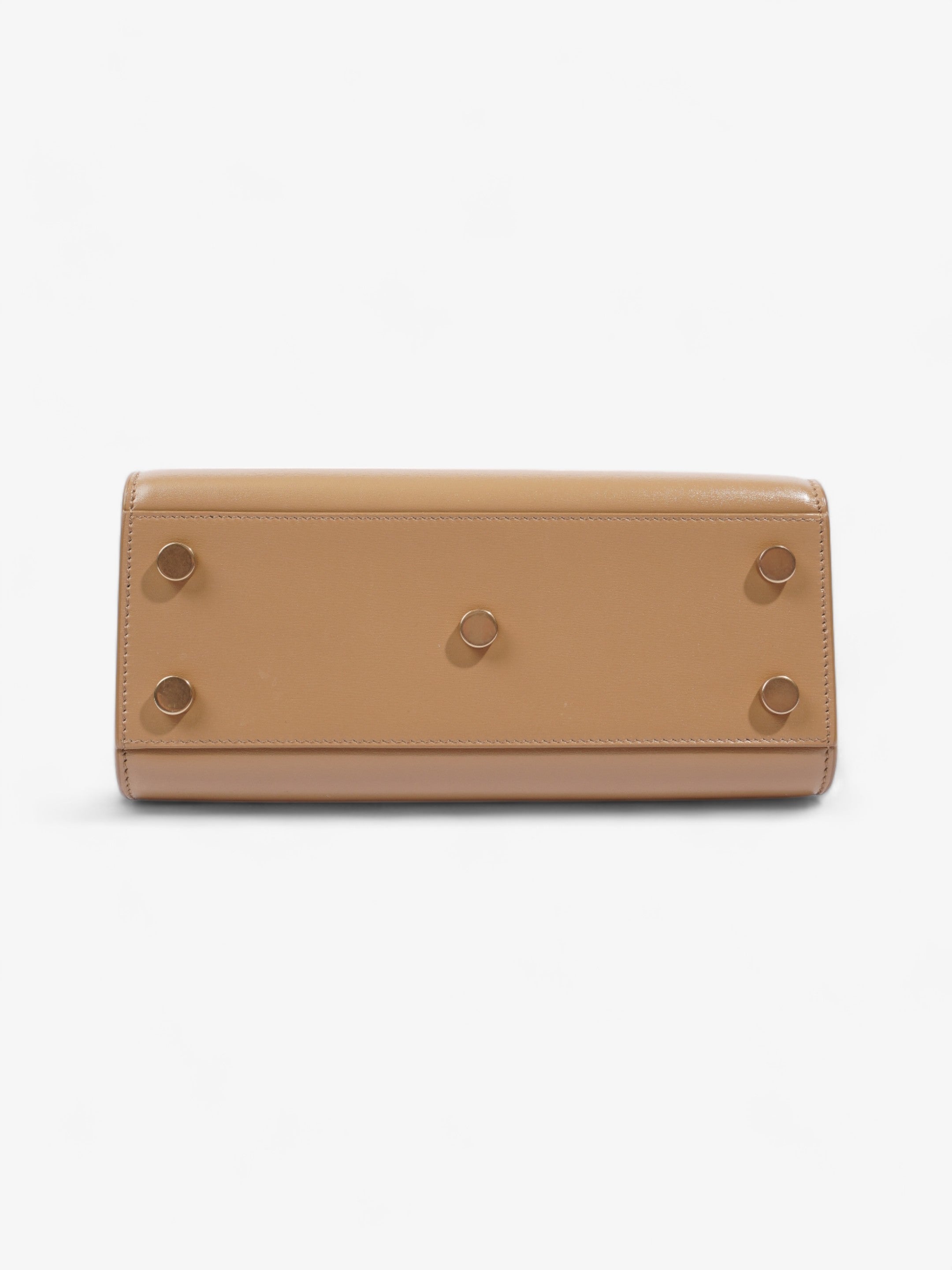 Saint Laurent Sac De Jour Dark Beige Calfskin Leather Nano