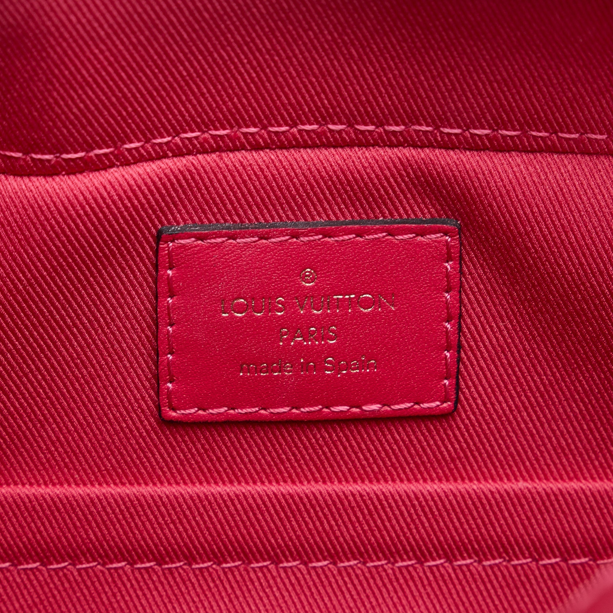Brown Louis Vuitton Monogram Saintonge