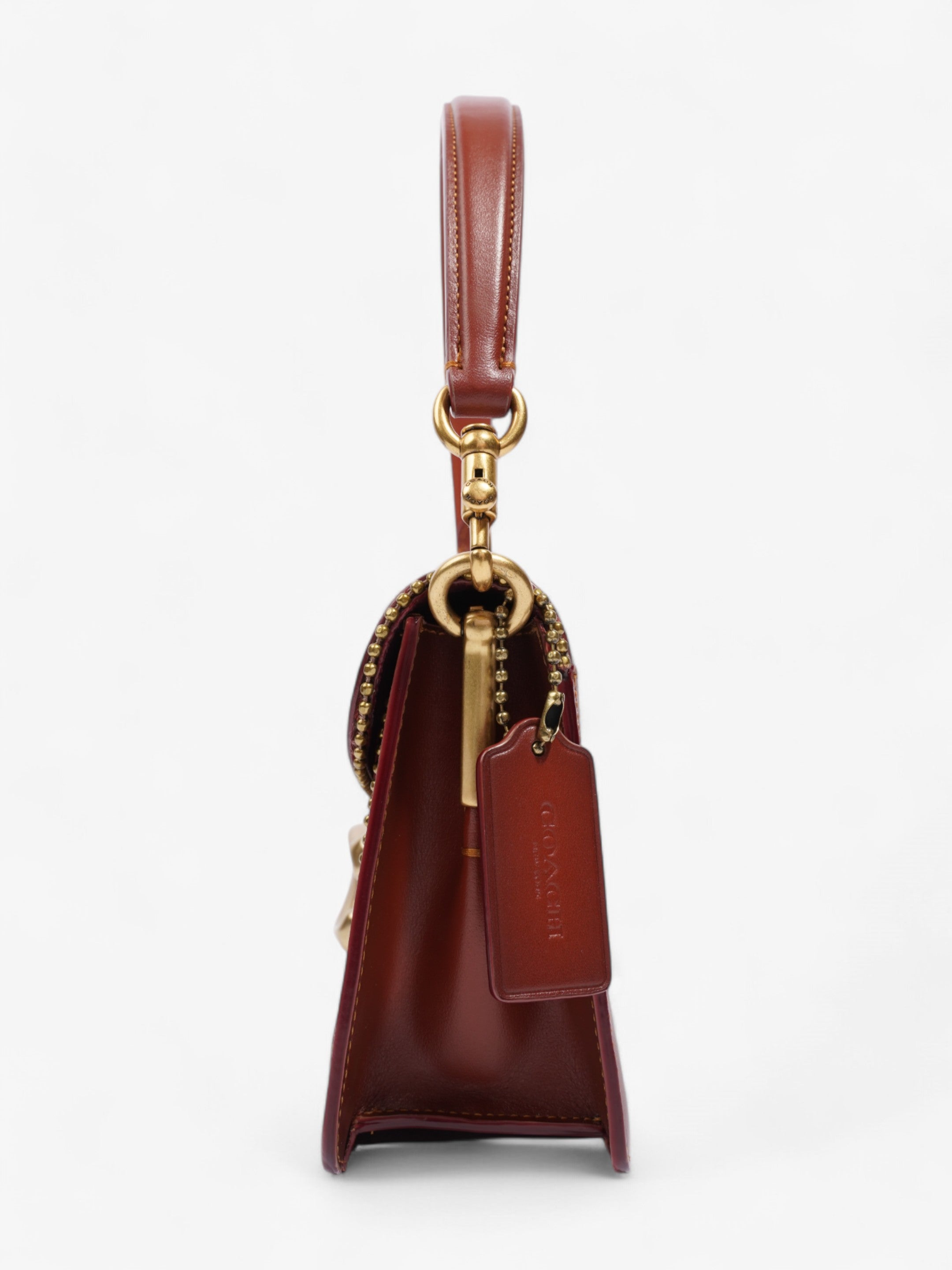 Coach Tabby Brown / Neutral Coated Canvas 26