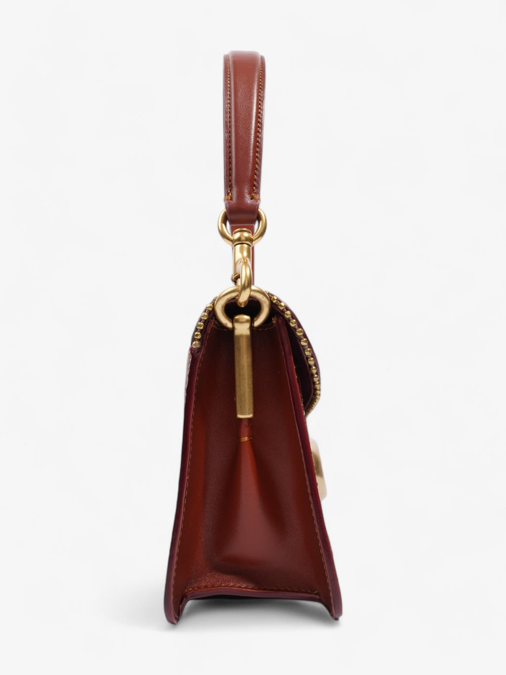Coach Tabby Brown / Neutral Coated Canvas 26