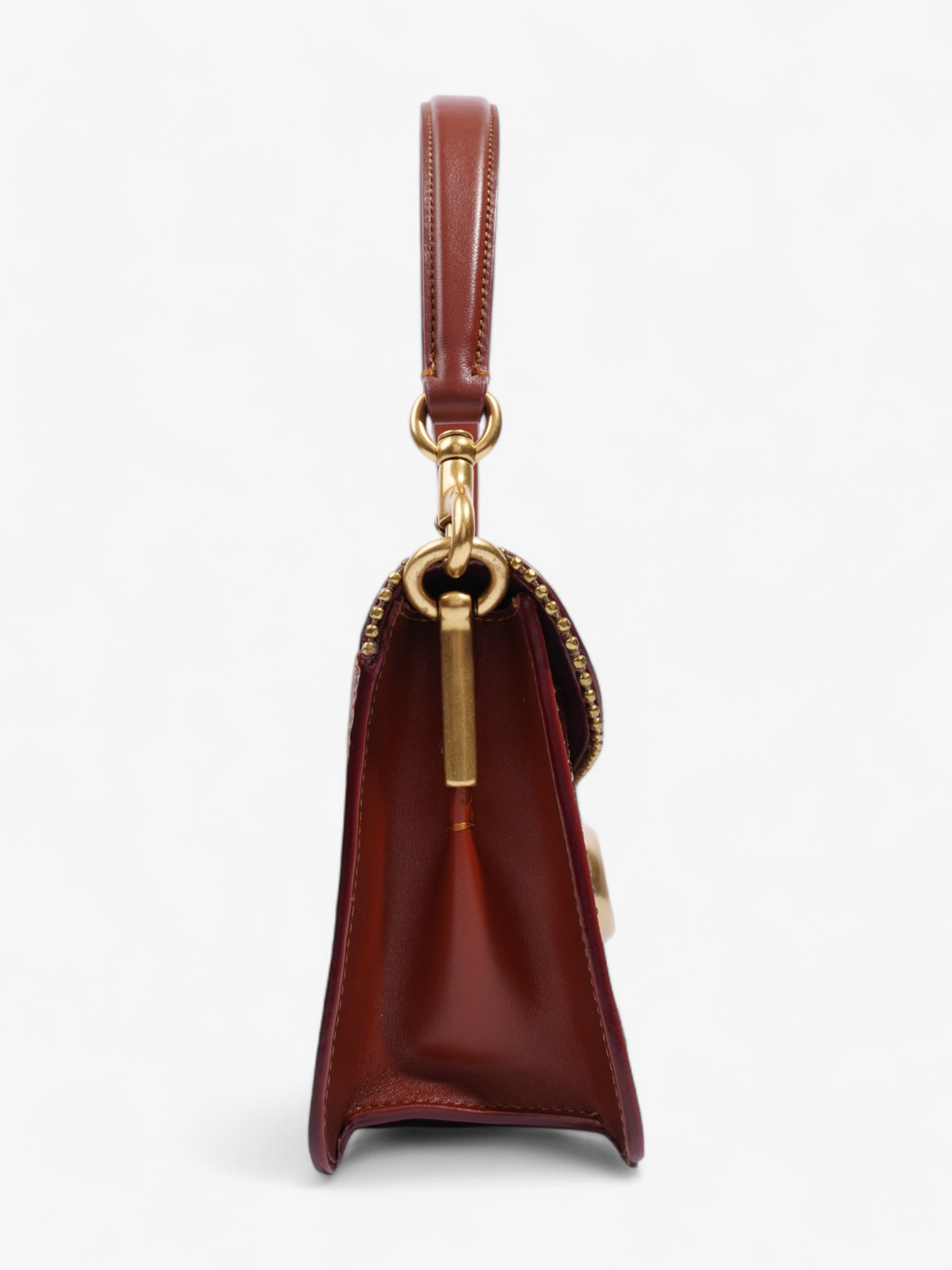 Coach Tabby Brown / Neutral Coated Canvas 26