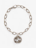Gucci Interlocking G Chain Bracelet Silver Silver Sterling 16
