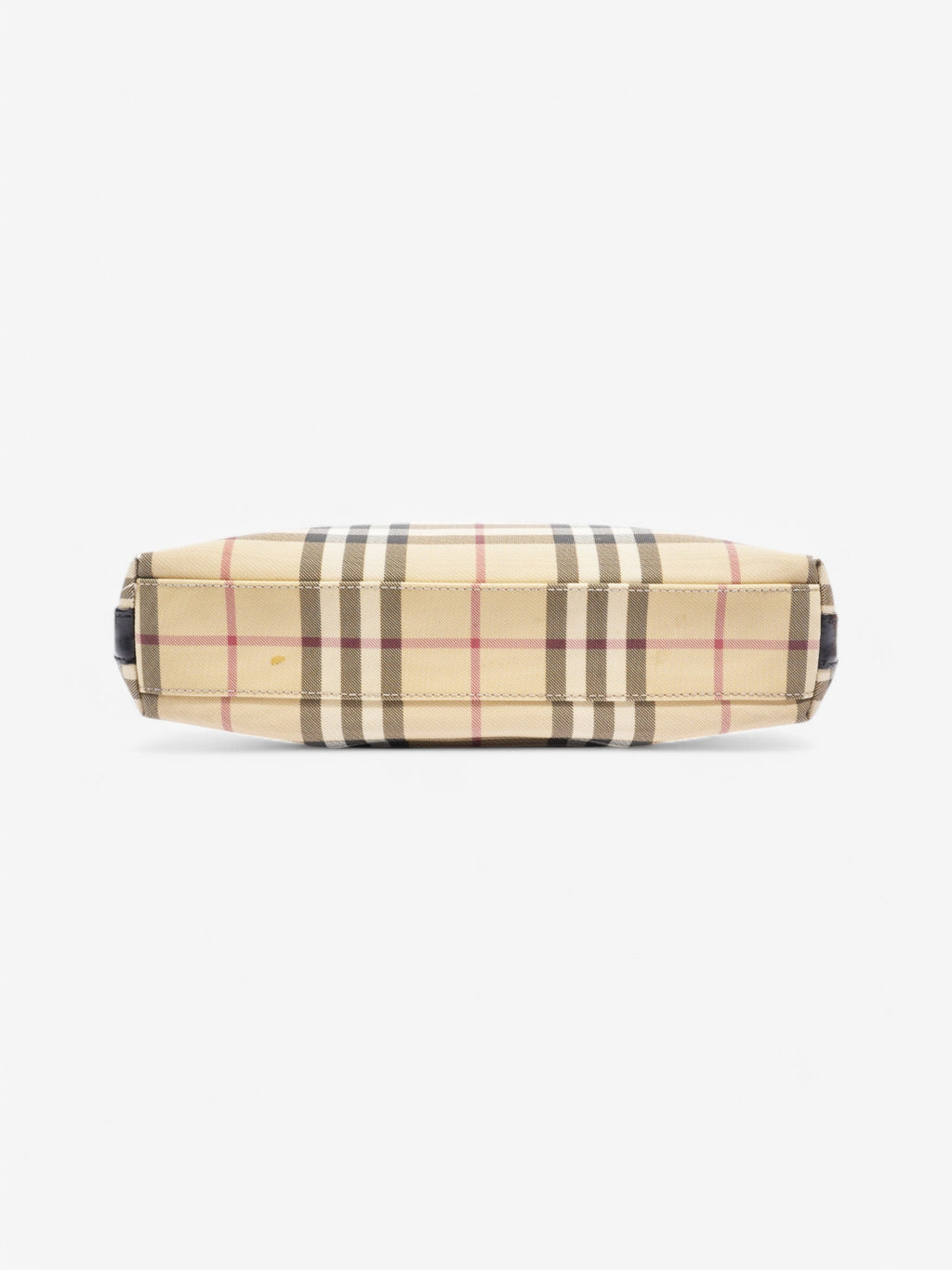 Burberry Shoulder Bag Check Coated Canvas