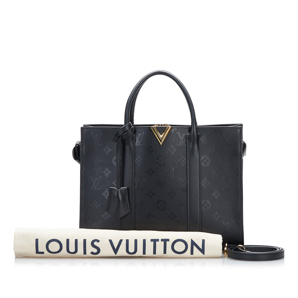 Black Louis Vuitton Monogram Very Tote MM Satchel