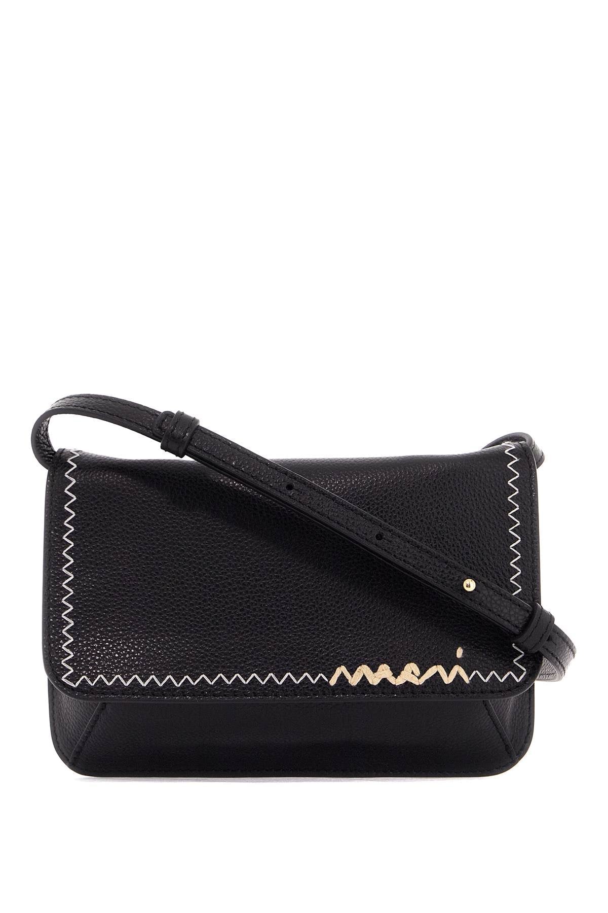 Marni Flap Trunk Shoulder Bag With Women