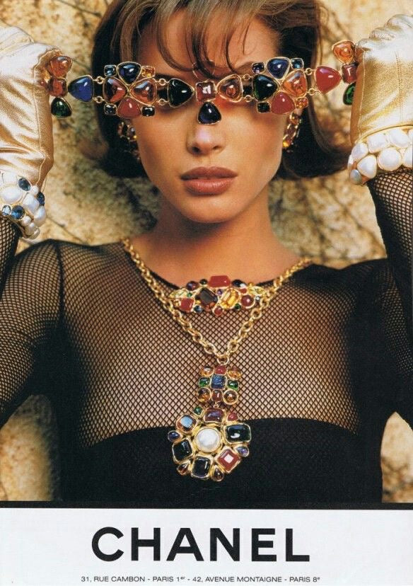 Broche Chanel 1990's