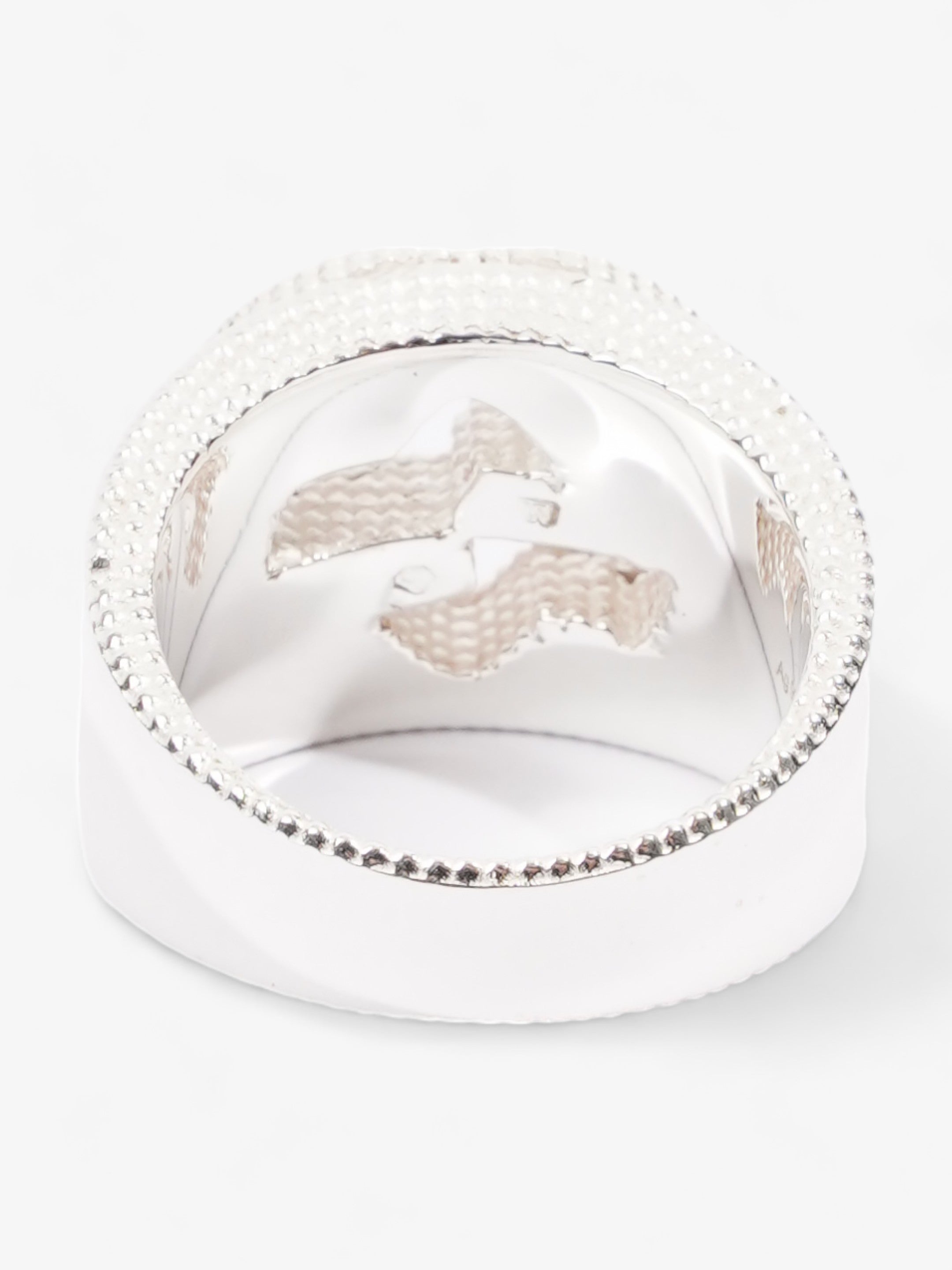 Gucci Interlocking G Ring Silver Silver Sterling 15 (55mm