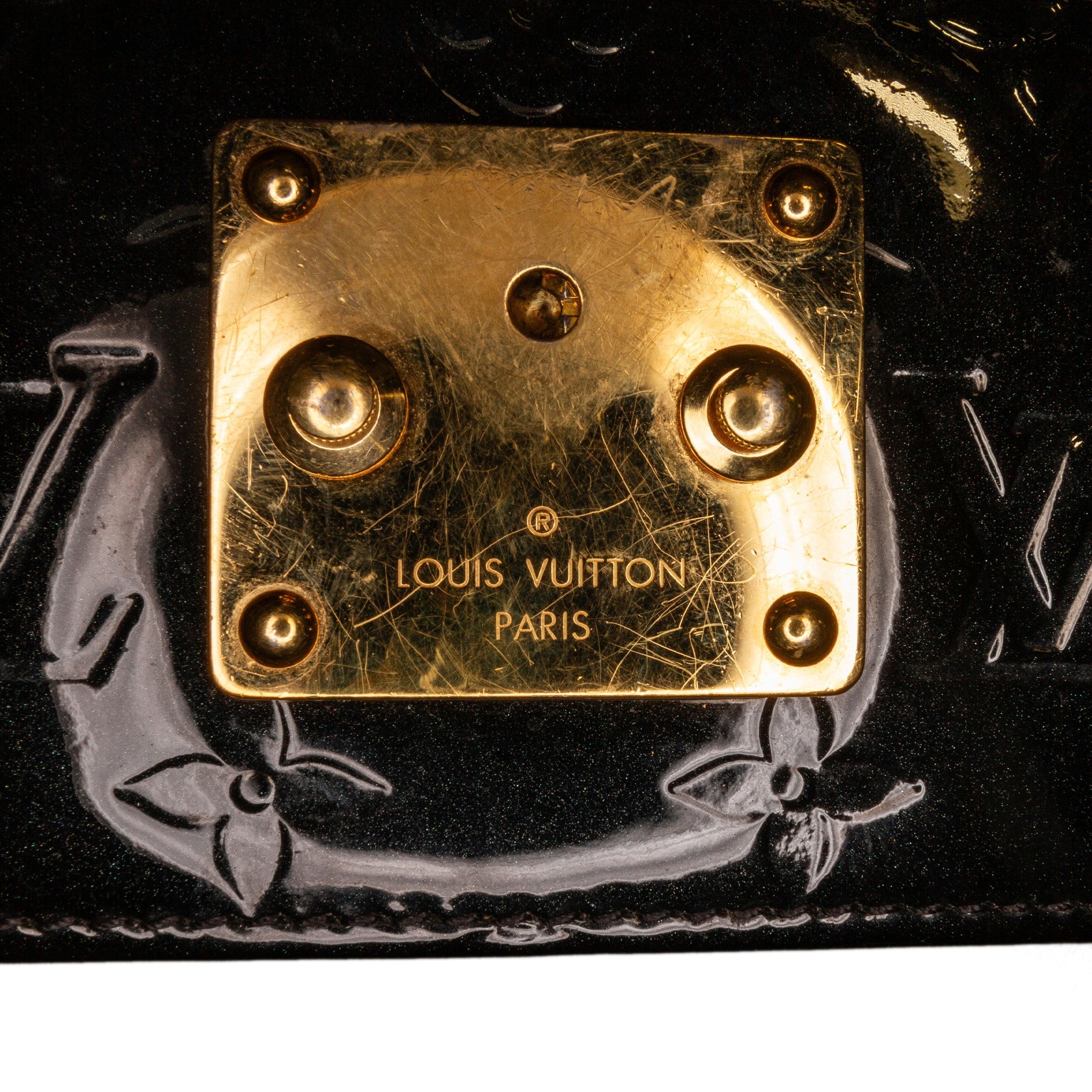 Black Louis Vuitton Monogram Vernis Wynwood Crossbody Bag