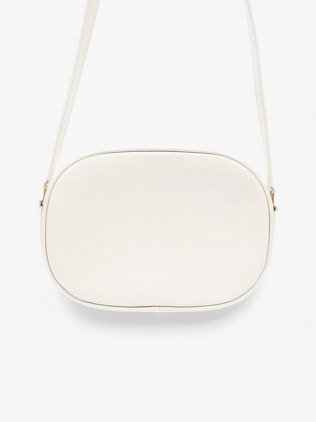 Saint Laurent Le 61 Camera Bag White Calfskin Leather
