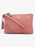 Coach Wristlet Salmon  Leather