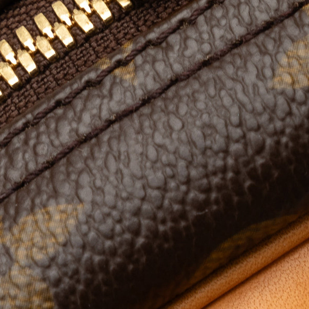 Brown Louis Vuitton Monogram Trouville Handbag