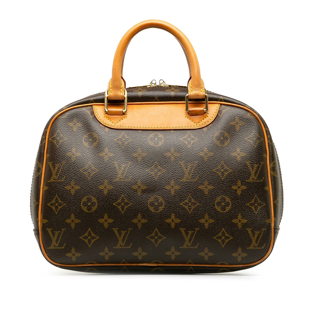 Brown Louis Vuitton Monogram Trouville Handbag