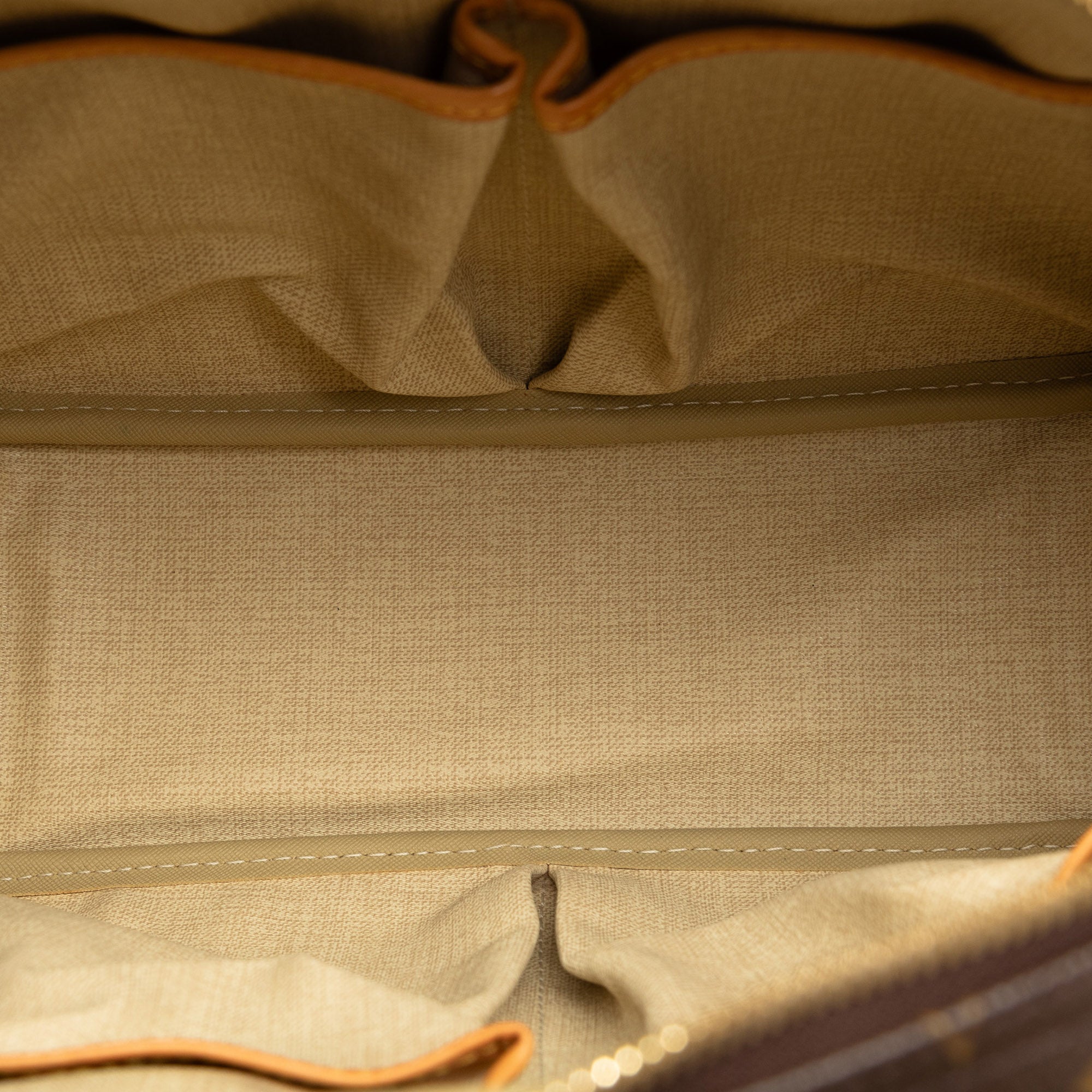 Brown Louis Vuitton Monogram Trouville Handbag