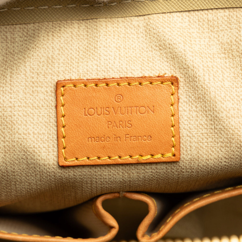 Brown Louis Vuitton Monogram Trouville Handbag