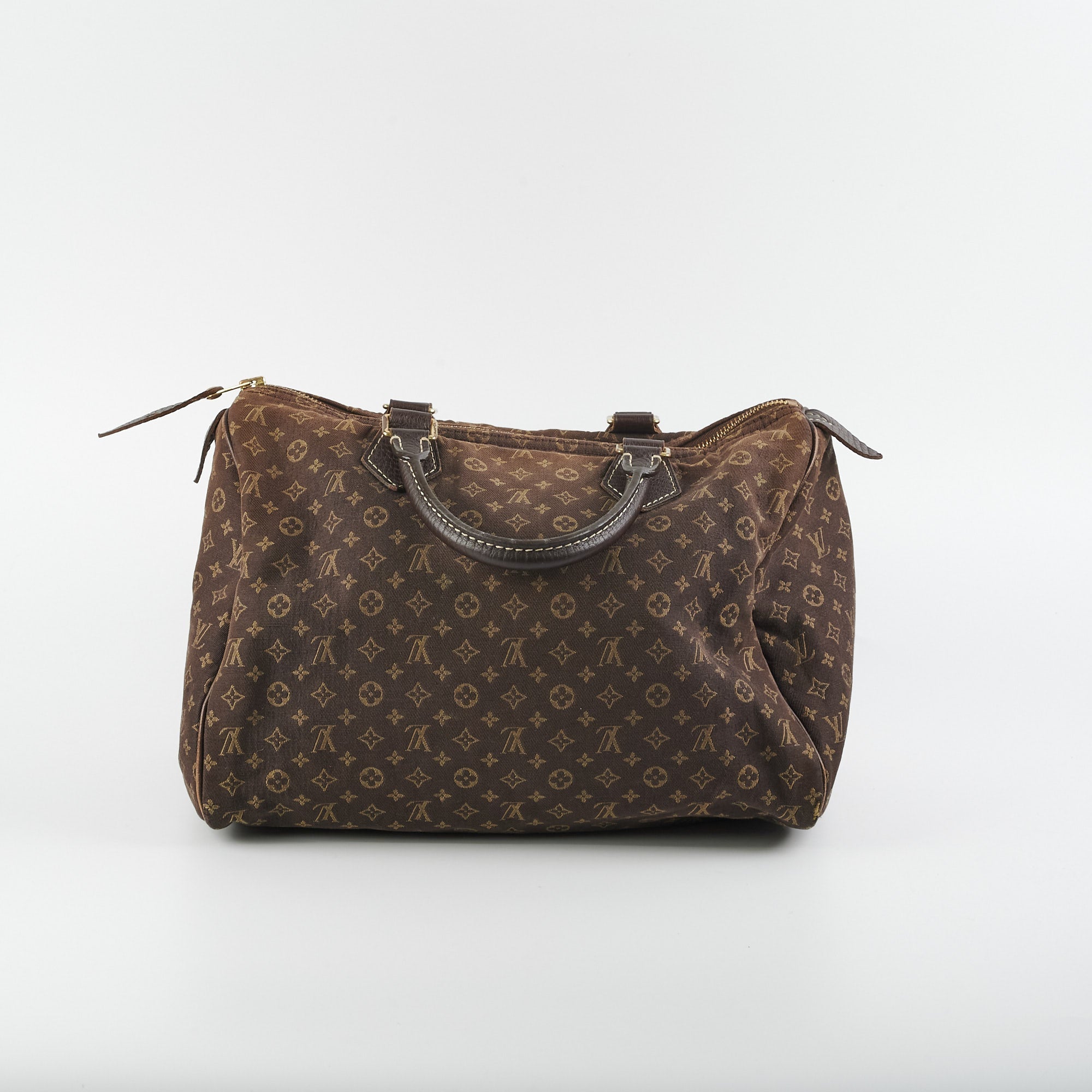 Louis Vuitton Speedy 30 Brown Denim