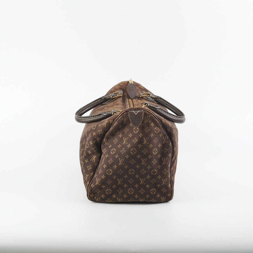 Louis Vuitton Speedy 30 Brown Denim
