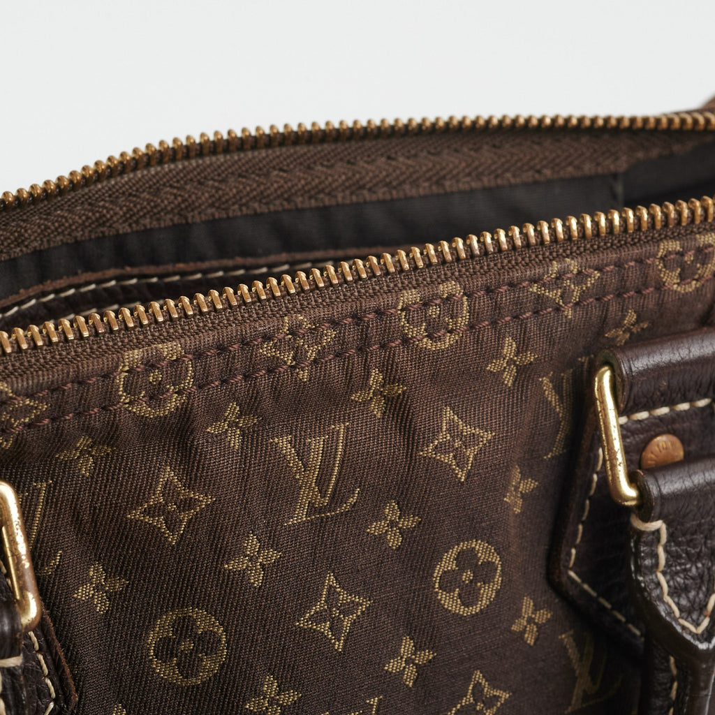 Louis Vuitton Speedy 30 Brown Denim