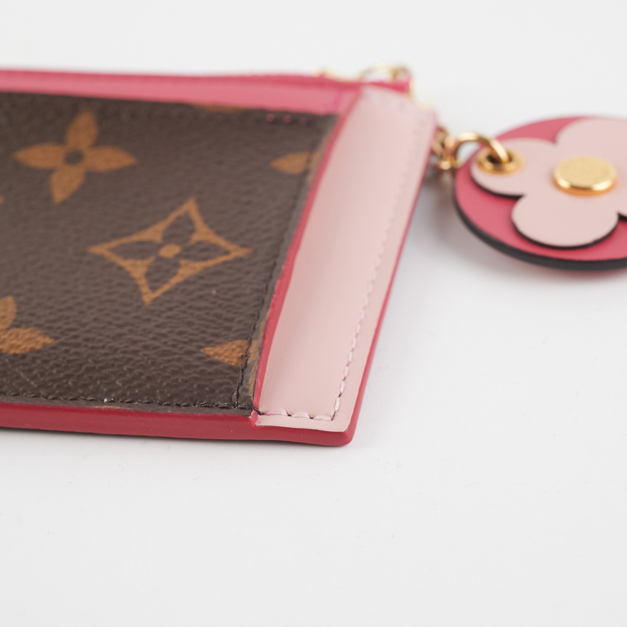Louis Vuitton Card Holder Monogram Pink