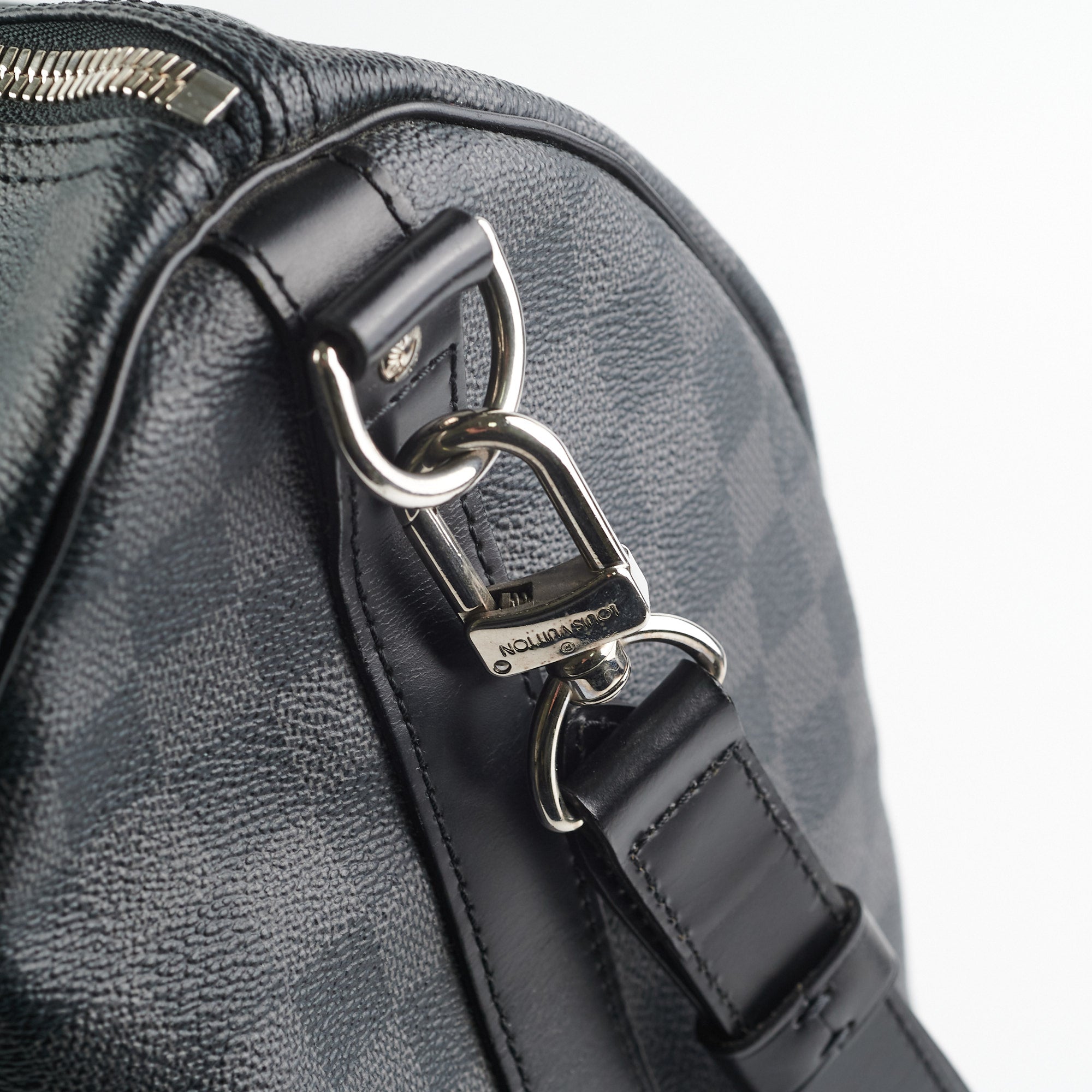 ITEM 24 - Louis Vuitton Keepall Bandouliere 45 Damier Graphite