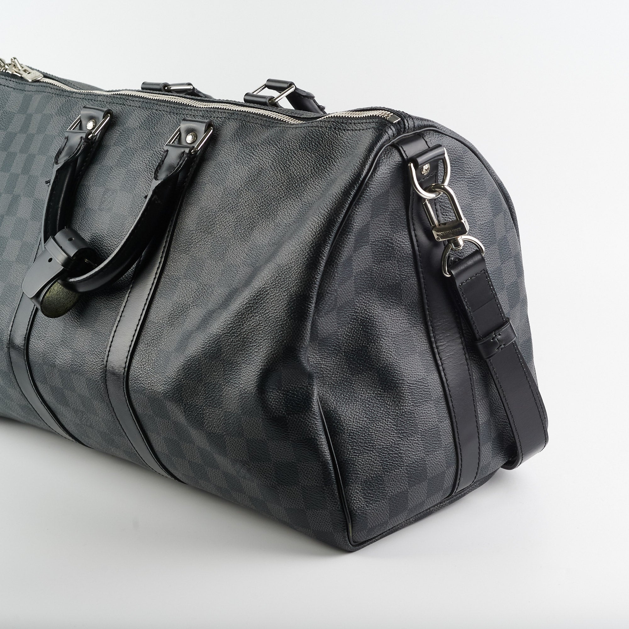 ITEM 24 - Louis Vuitton Keepall Bandouliere 45 Damier Graphite