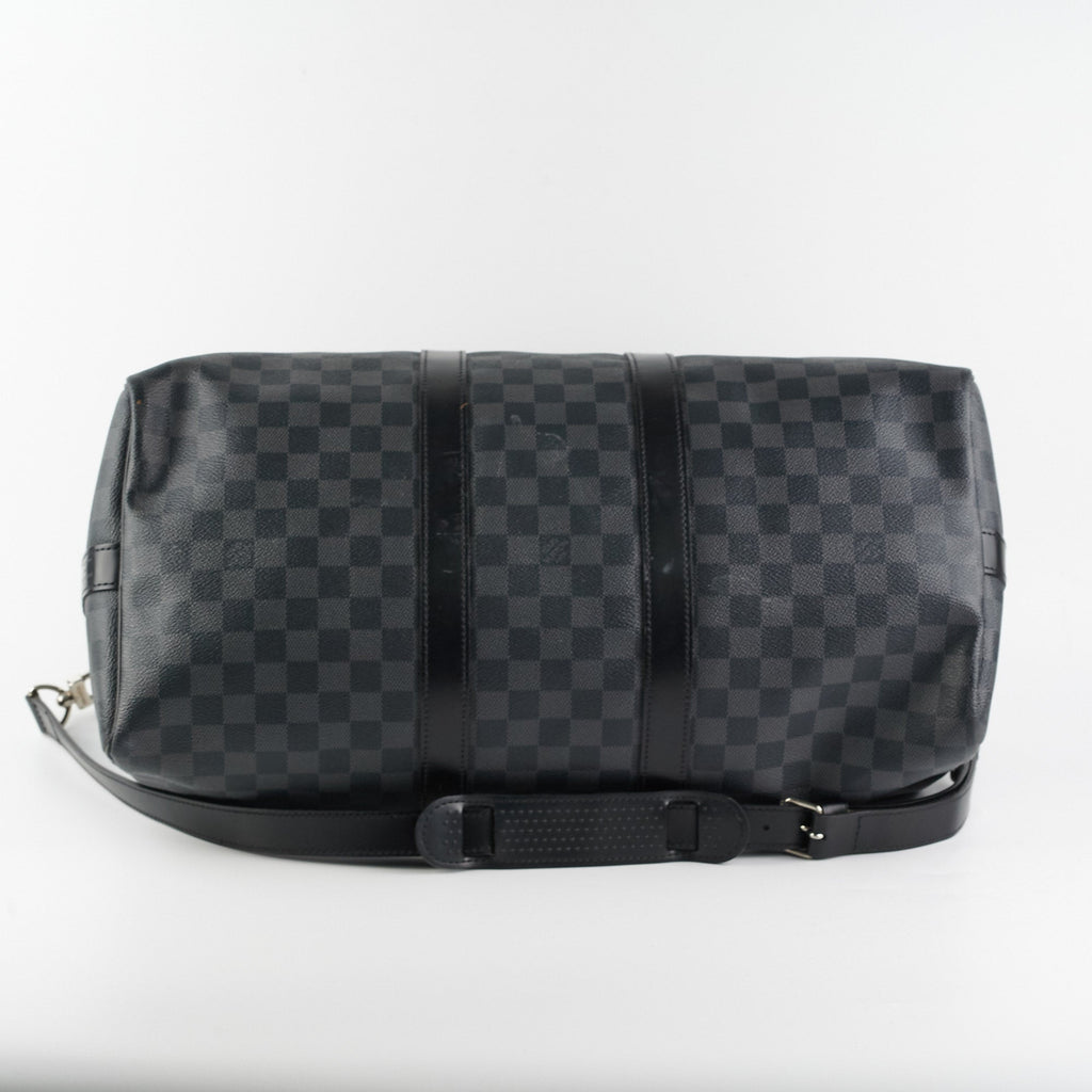 ITEM 24 - Louis Vuitton Keepall Bandouliere 45 Damier Graphite
